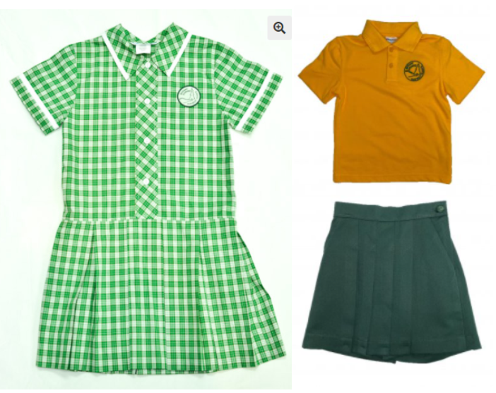Girls Summer Uniform